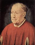 Jan Van Eyck Portrat des Kardinal Nicholaes Albergati France oil painting artist